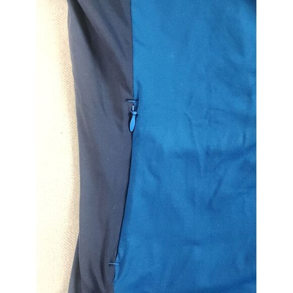Kitsbow Shirt Womens L Cycling Back Pockets Zip Wind Suit Blue Short‎ Sleeve - Picture 5 of 12